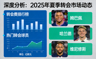 深度分析：2025年夏季转会市场动态新闻配图 - 转会市场数据图表与球员照片